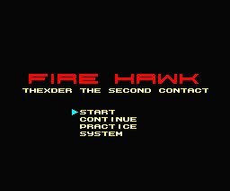 fire hawk - thexder ii